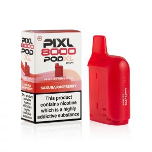 Pixl 8000 Sakura Raspberry pod and box